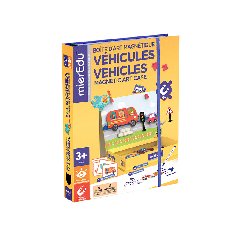 Magnetic Art Case - Vehicles