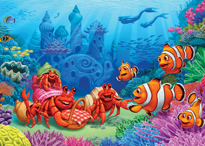 Cobble Hill 35pc Tray Puzzle - Clownfish Gathering