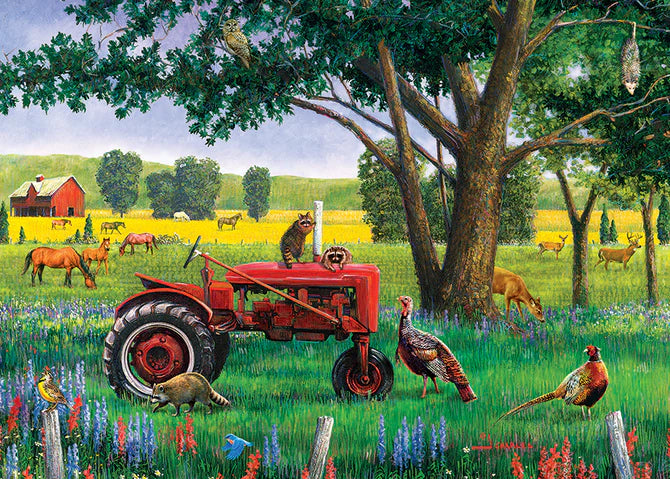 Cobble Hill 35pc Tray Puzzle - Red Tractor