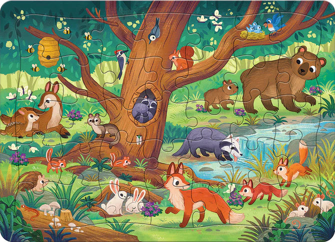 Cobble Hill 35pc Tray Puzzle - Forest Scene