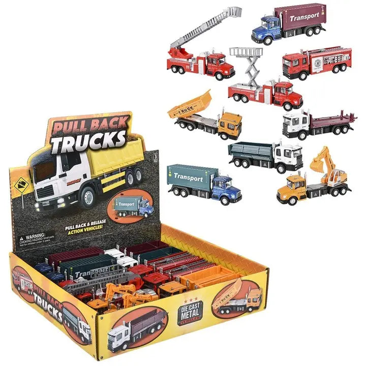Diecast Pull Back Truck