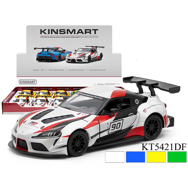 Diecast Toyota GR Supra Racing Concept Print - Various Colours