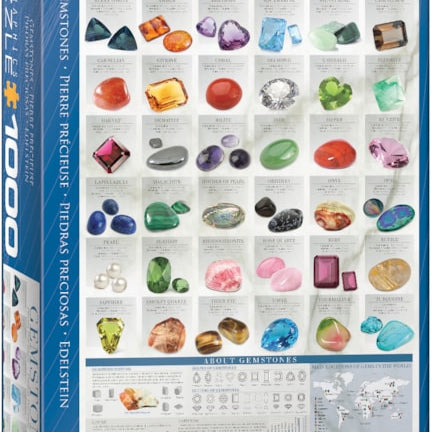 Eurographics 1000 Piece Puzzle - Gemstones