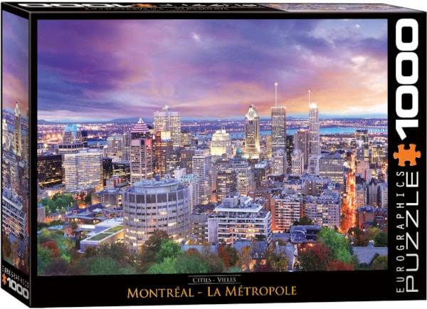 Eurographics 1000 Piece Puzzle - Montreal La Métropole