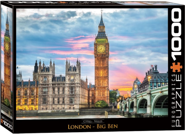 Eurographics 1000 Piece Puzzle  - London Big Ben