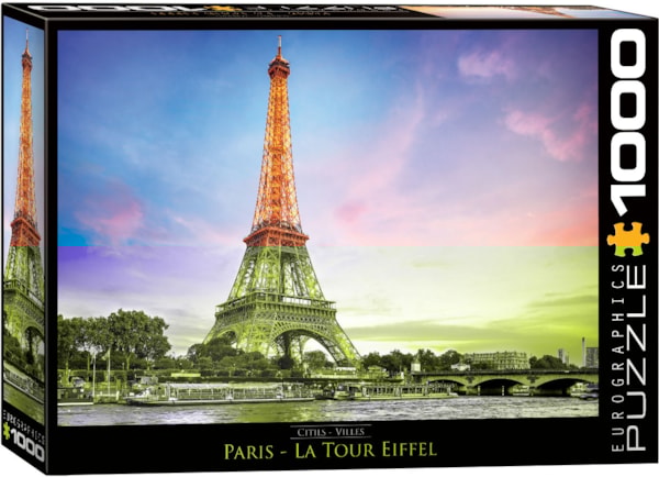 Eurographics 1000 Piece Puzzle - Paris La Tour Eiffel