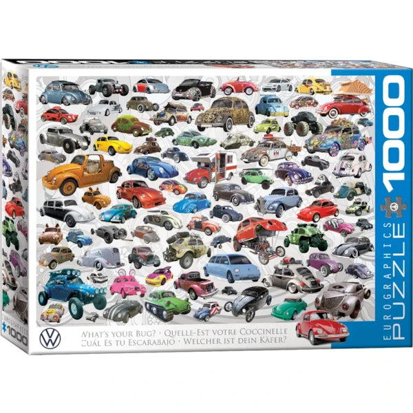 Eurographics 1000 Piece Puzzle - What's Your Bug?