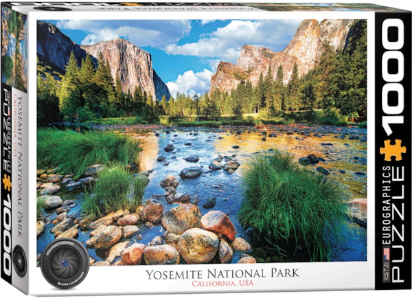 Eurographics 1000 Piece Puzzle - Yosemite National Park