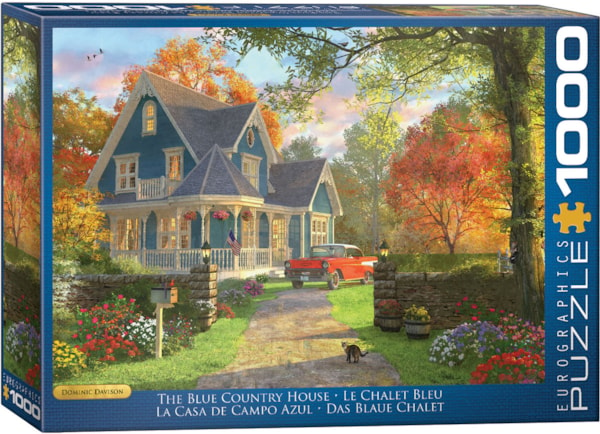 Eurographics 1000 Piece Puzzle  - The Blue Country House