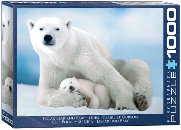 Eurographics 1000 Piece Puzzle - Polar Bear & Baby