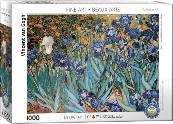 Eurographics 1000 Piece Puzzle  - Vincent van Gogh - Irises