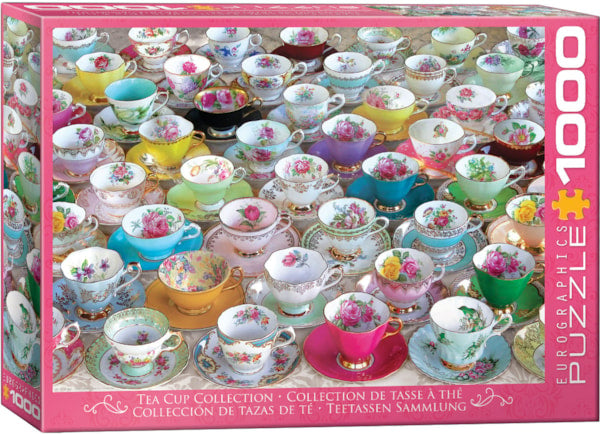 Eurographics 1000 Piece Puzzle - Tea Cup Collection