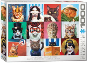 Eurographics 1000 Piece - Funny Cats