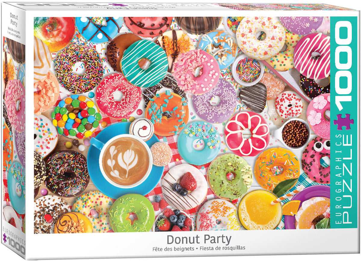 Eurographics 1000 Piece Puzzle - Donut Party