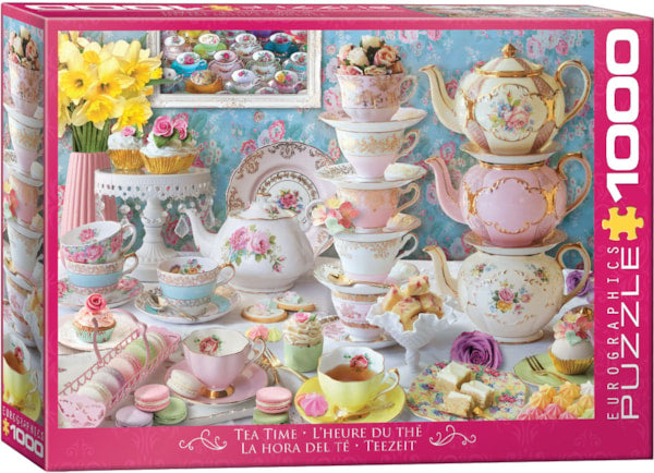 Eurographics 1000 Piece Puzzle - Tea Table