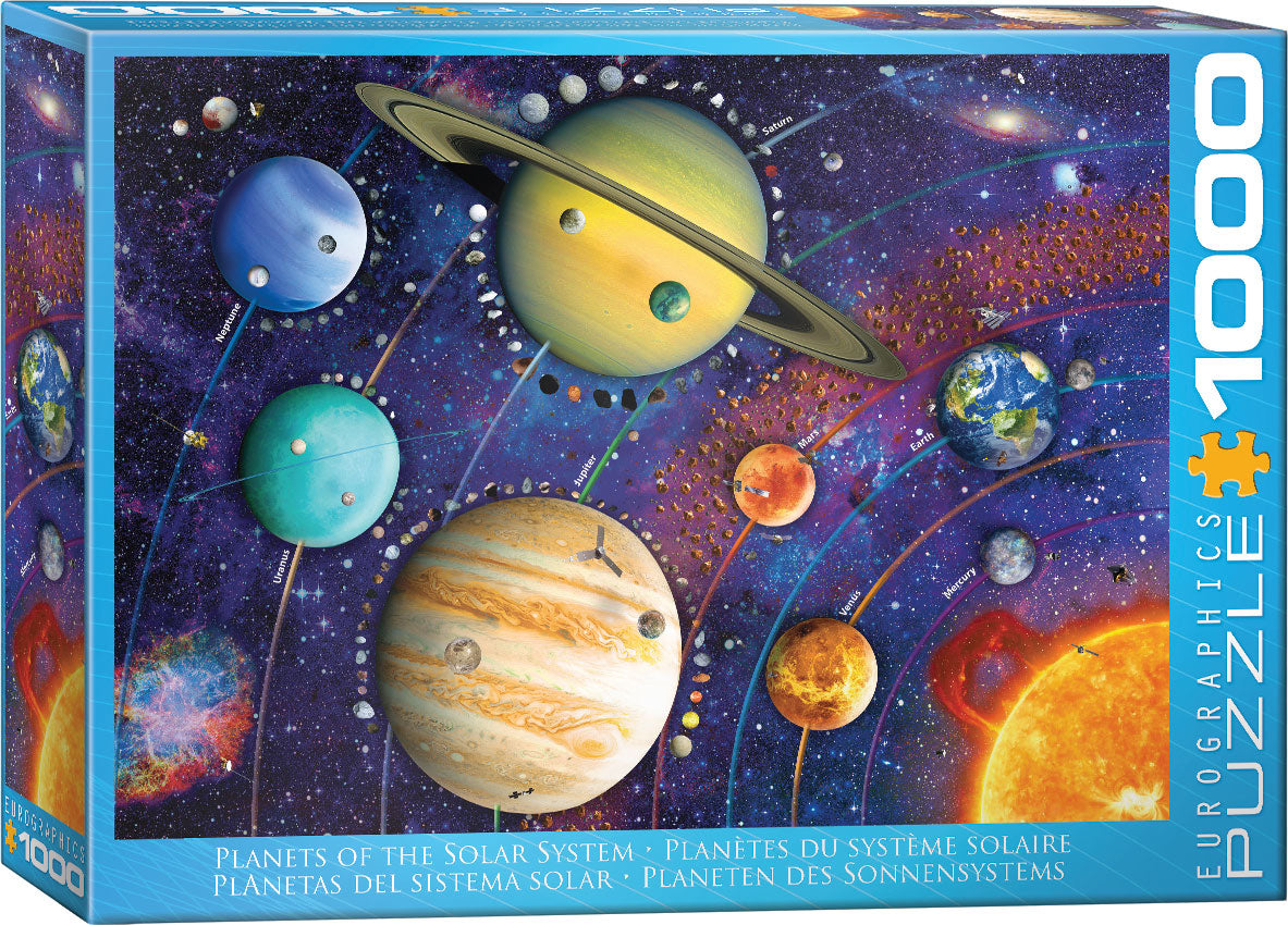 Eurographics 1000 Piece Puzzle - Planet of the Solar System