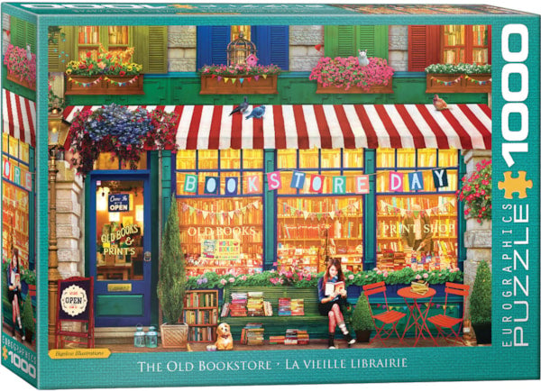 Eurographics 1000 Piece Puzzle - The Old Bookstore