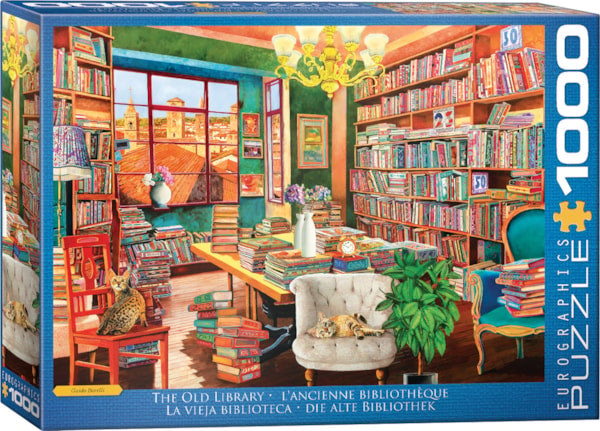 Eurographics 1000 Piece Puzzle - The Old Library