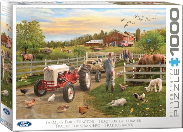 Eurographics 1000 Piece Puzzle  - Farmer's Ford Tractor