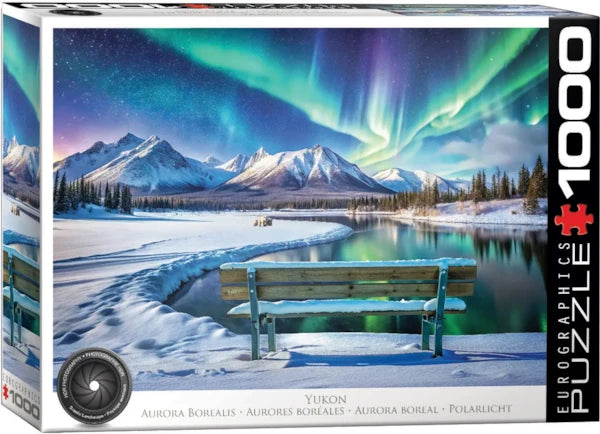 Eurographics 1000 Piece Puzzle - Yukon Aurora Borealis