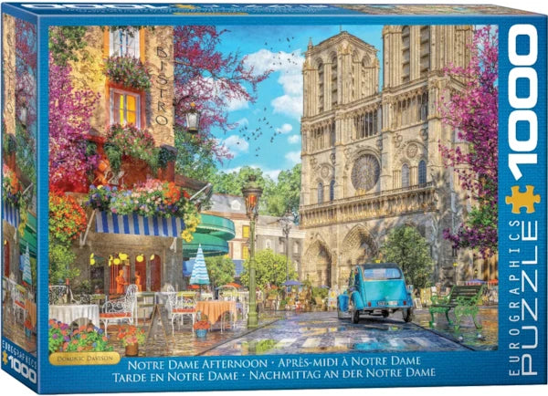 Eurographics 1000 Piece Puzzle - Notre Dame Afternoon
