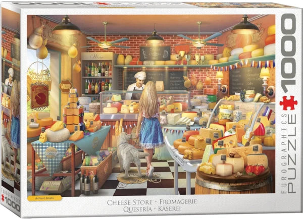 Eurographics 1000 Piece Puzzle - Cheese Store