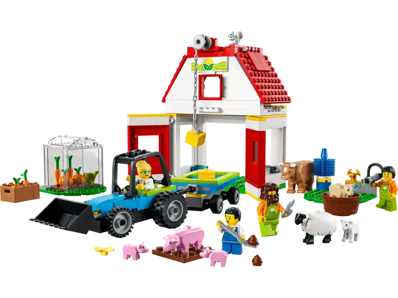 Lego City Barn and Farm Animals 60346