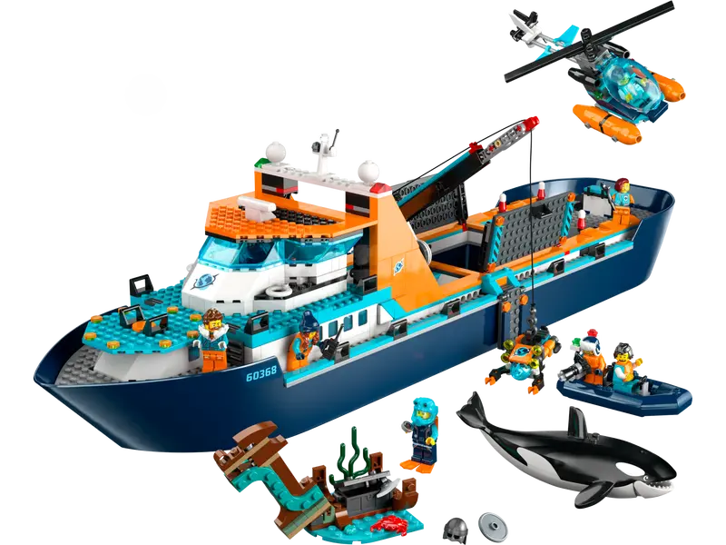 Lego City Arctic Explorer Ship 60368