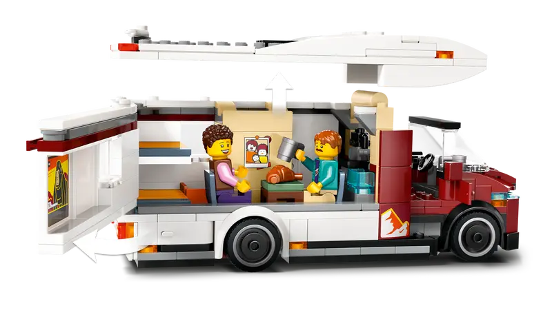 Lego City Holiday Adventure Camper Van 60454