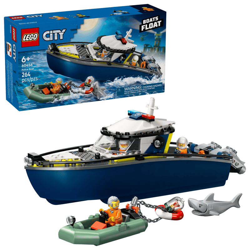 Lego City Police Boat Chase 60456