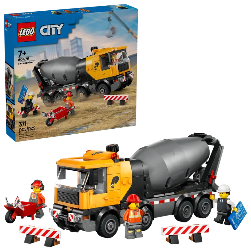 Lego City Cement Mixer 60478