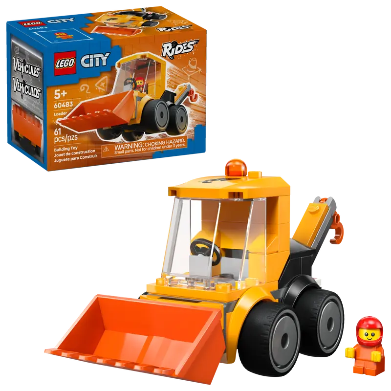 Lego City Rides Construction Loader 60483