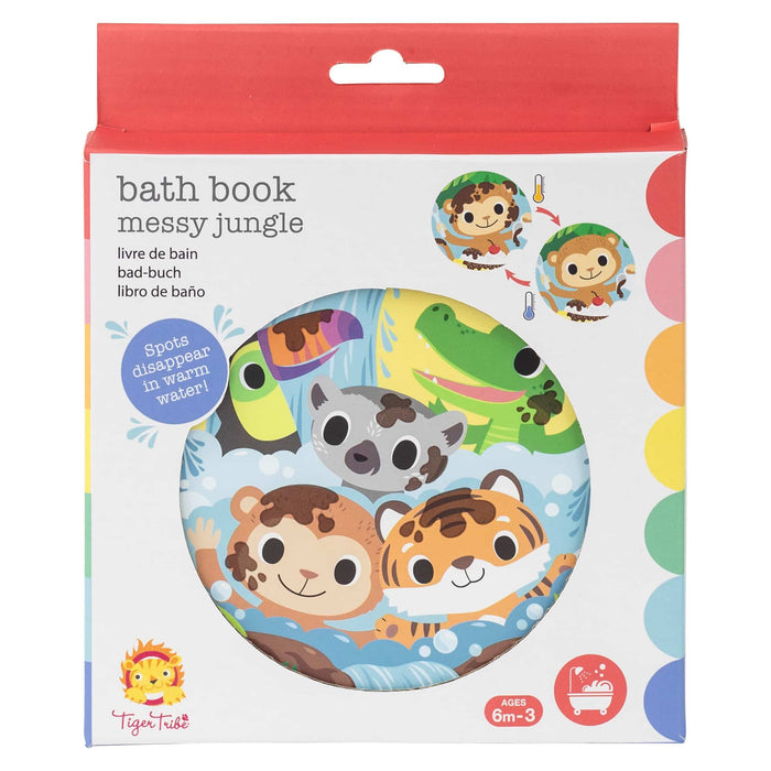 Messy Jungle Bath Book