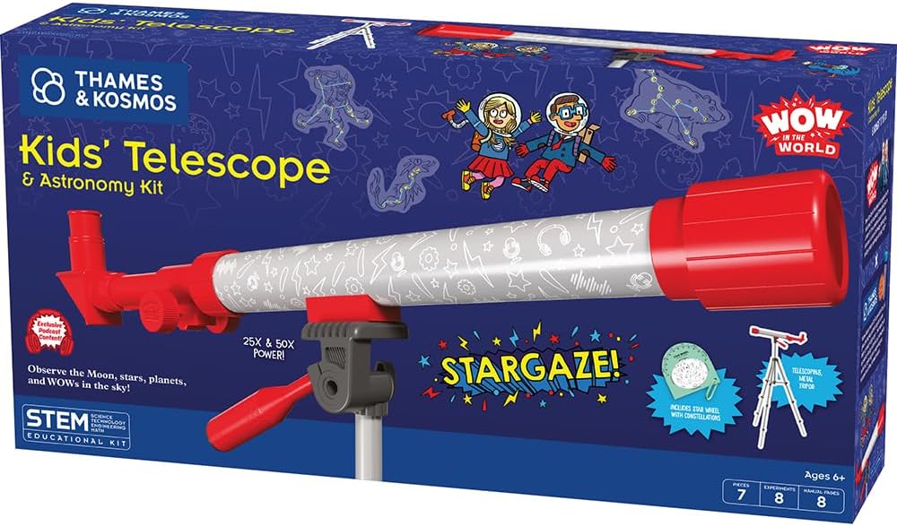 Wow in the World: Kid's Telescope & Astronomy Kit