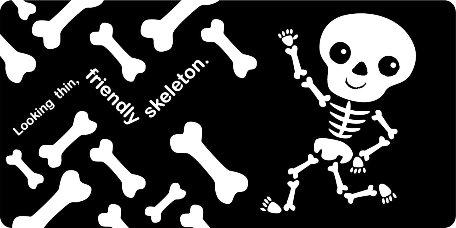 Booook! A Spooky High-Contrast Book