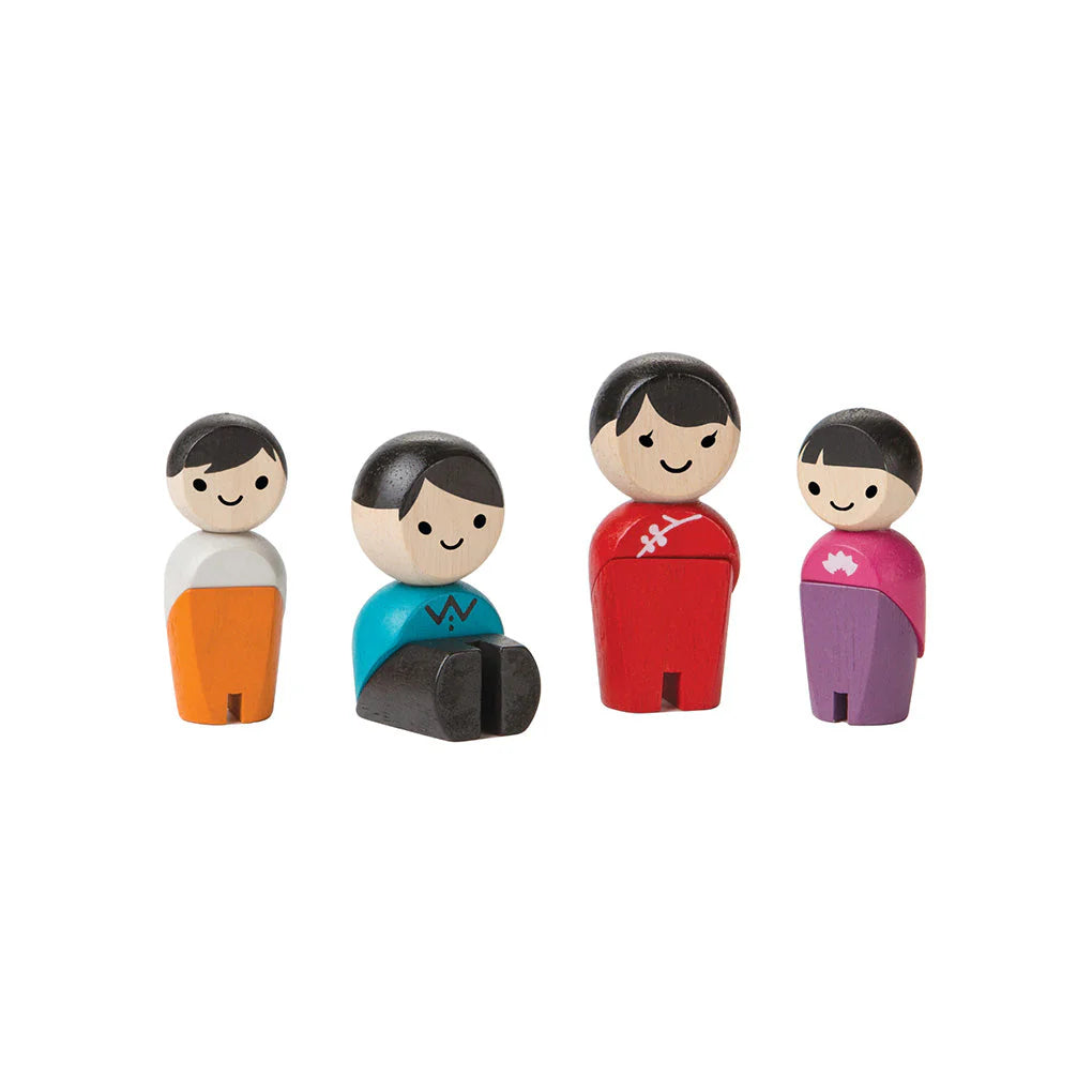 Plan Toys Doll Family - Fair Skin Tone
