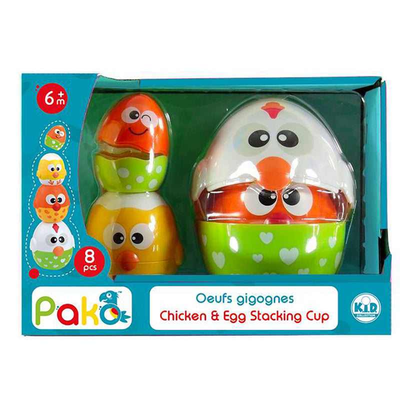 Chicken & Eggs Stacking Cups
