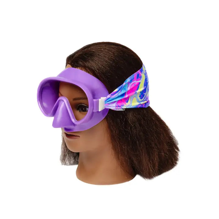 Swim Mask - Pastel Swirl