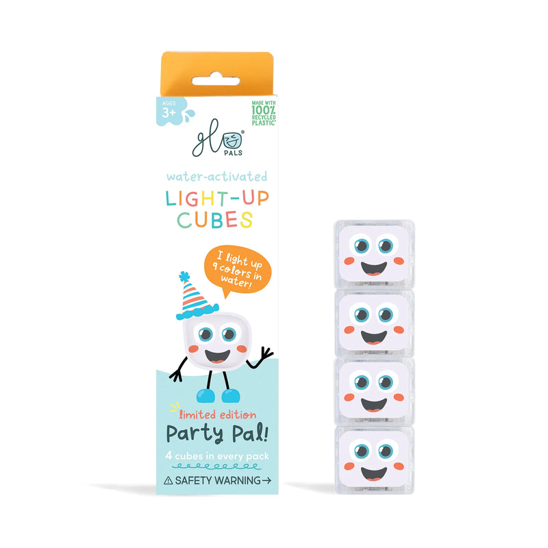 Glo Pals Light-Up Cubes 4 Pack - Various Styles