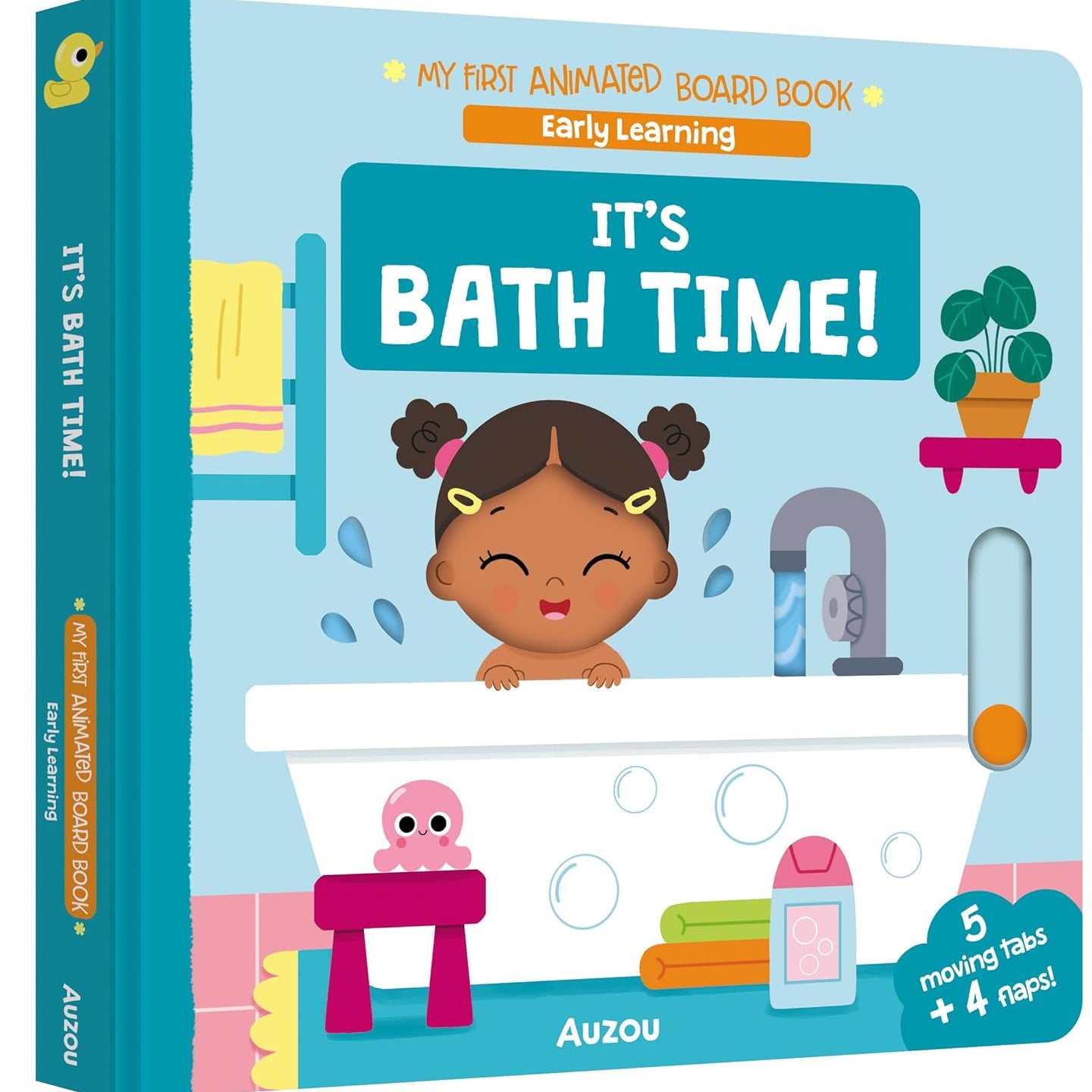 My First Animated Board Book: It's Bath Time!
