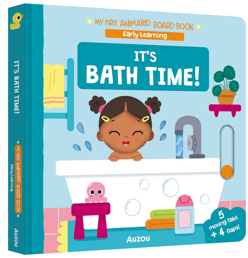 My First Animated Board Book: It's Bath Time!