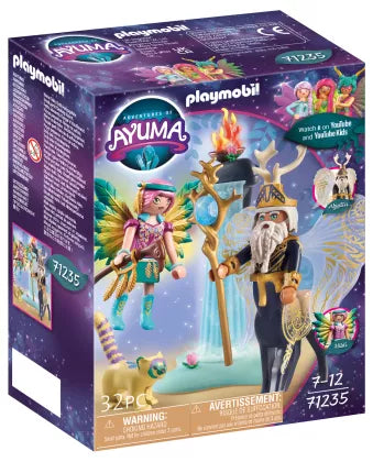 Playmobil -  Adventures of Ayuma - Abjatus and Knight Fairy Hildi - 71235