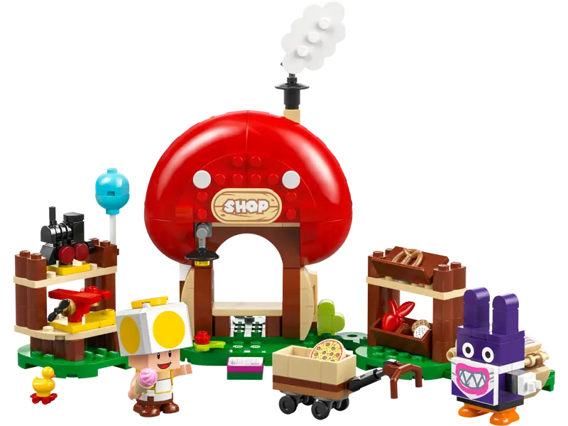 Lego Super Mario Nabbit at Toad's Shop Expansion Set 71429