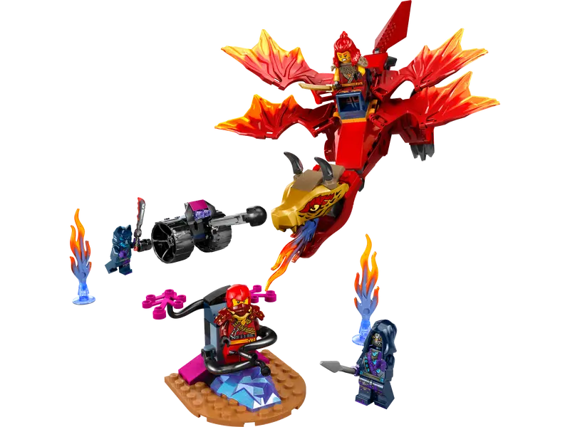 Lego Ninjago Kai's Source Dragon Battle 71815