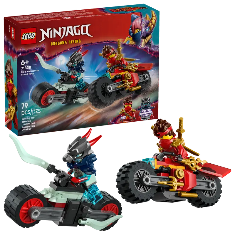 Lego Ninjago Kai's Motorcycle Speed Race 71838