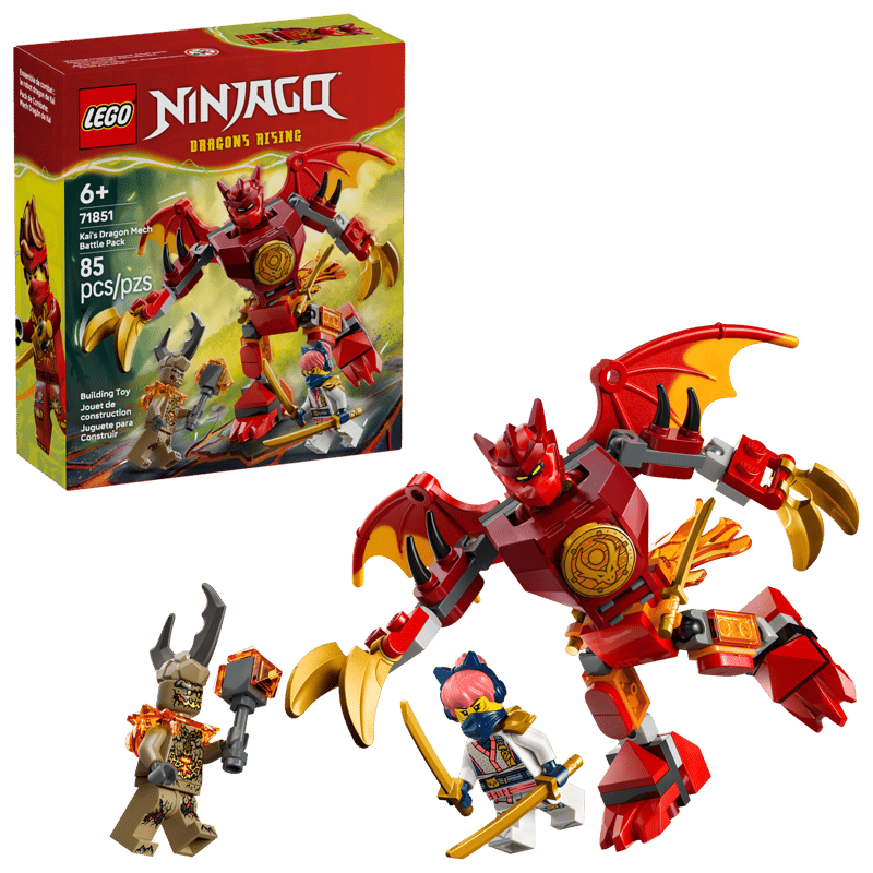 Lego Ninjago Kai's Dragon Mech Battle Pack 71851