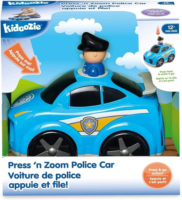 Kidozie Press 'n Zoom Police Car