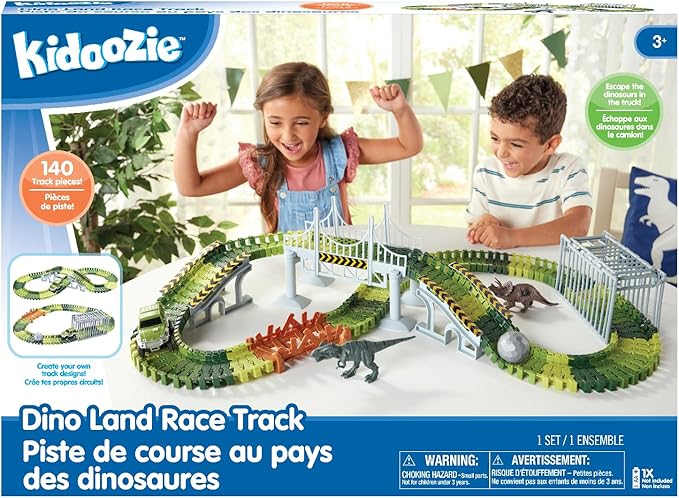 Kidoozie Dino Land Race Track