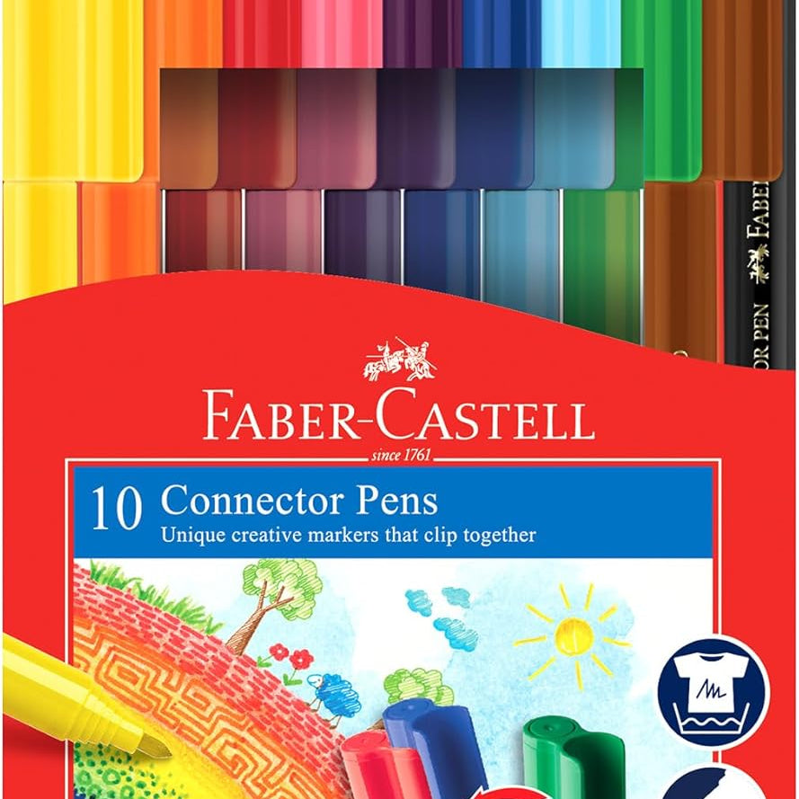 Connector Pen Markers 10 Piece