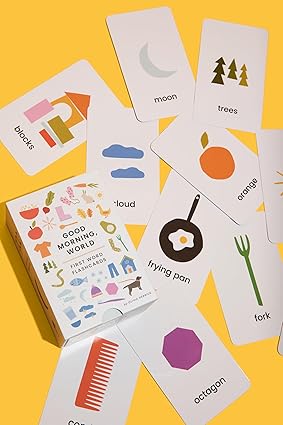 Good Morning, World: First Word Flash Cards